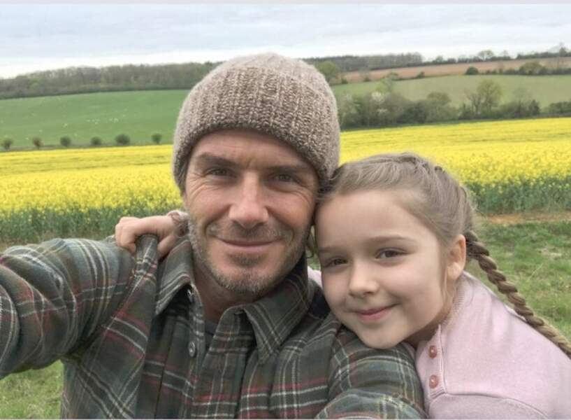 Ce dimanche 20 juin, David Beckham a partagé une photo avec sa fille Harper pour la fête des pères. 