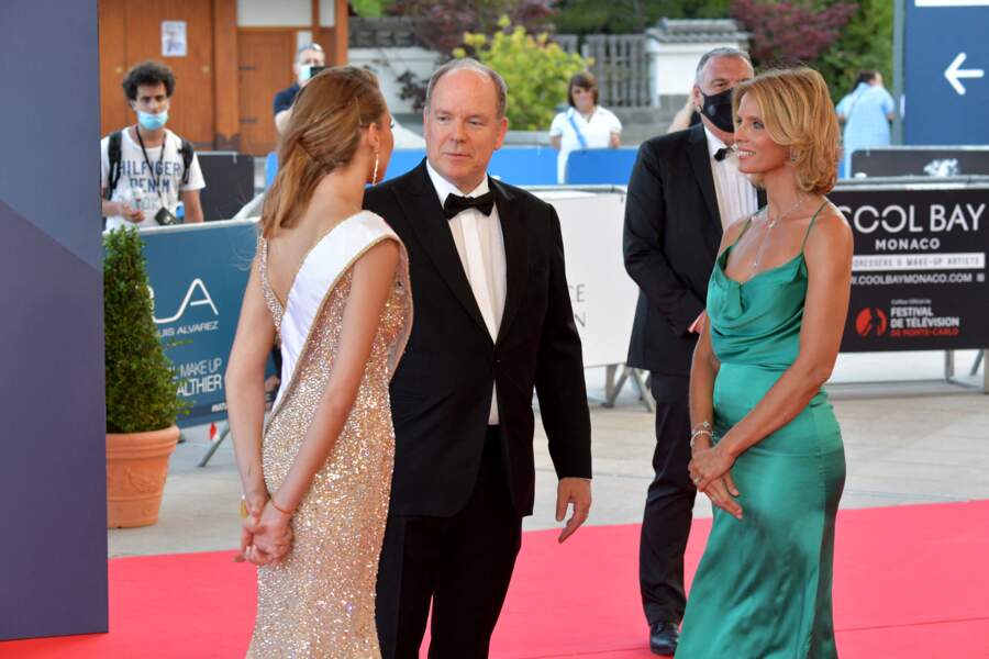 Malgré l'absence de son épouse Charlene, le prince Albert II de Monaco s'est rendu au 60ème festival de télévision de Monte Carlo, ce mardi 22 juin 2021, à Monaco