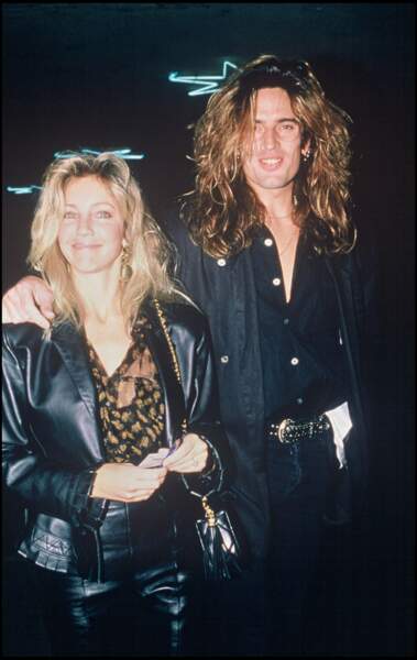 Heather Locklear et Tommy Lee officialisent leur couple en 1987