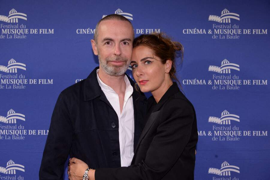 Matthieu Gonet et sa femme sont eux aussi apparus complices lors de la cérémonie de clôture du 7ème Festival de cinéma et musique de film de La Baule, le 26 juin 2021 