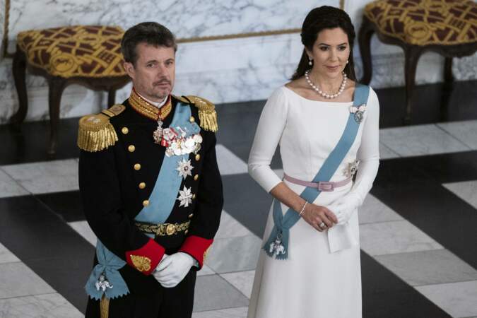 Le prince Frederik de Danemark et la princesse Mary le 2 janvier 2019 à Copenhague