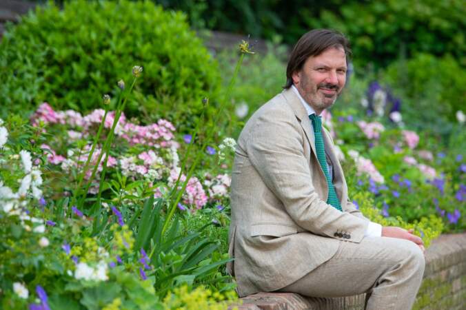 Pip Morrison, le designer du jardin de Kensington, le 1er juillet 2021.