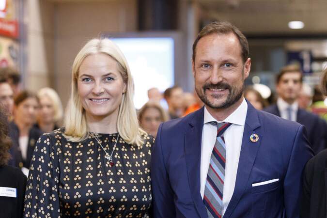 Haakon et Mette-Marit de Norvège le 15 octobre 2019 à Cologne