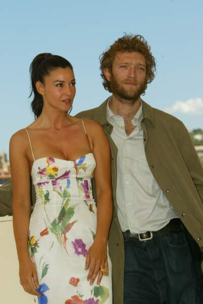 Monica Bellucci et Vincent Cassel au Festival de Cannes en 2002.