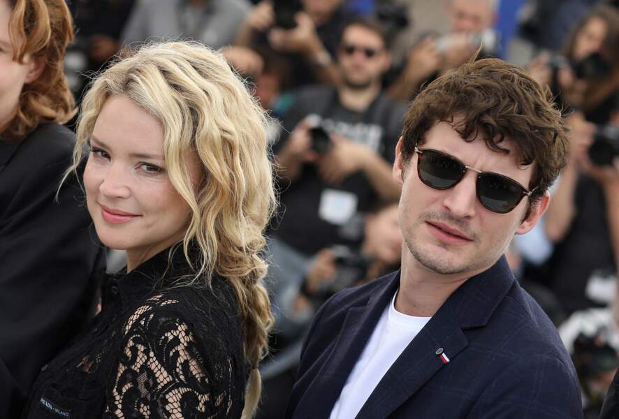 Virginie Efira et Niels Schneider au Festival de Cannes en 2019.