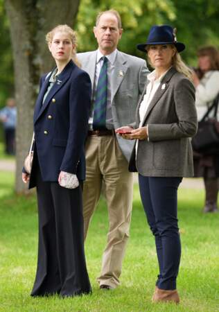 Lady Louise a fait une apparition avec ses parents au Royal Windsor Horse Show ce samedi 3 juillet.