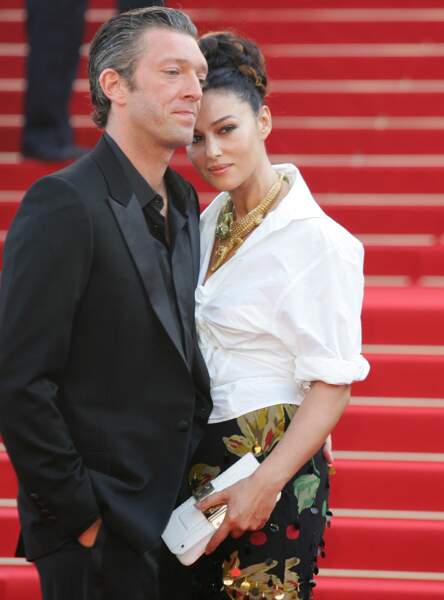 Monica Bellucci et Vincent Cassel au Festival de Cannes en 2006.