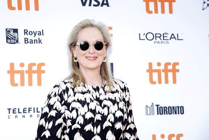 Meryl Streep à la première du film "The Laundromat" pendant le festival international du film de Toronto (TIFF), le 9 septembre 2019. 