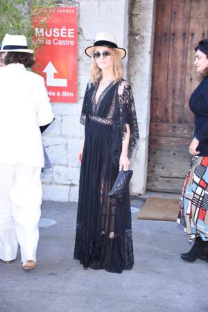 Vanessa Paradis en 2016 : l'actrice a opté pour une longue robe bohème
