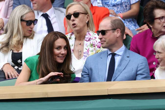 La duchesse de Cambridge est de retour à ses engagements ce samedi 10 juillet pour la finale à Wimbledon. 