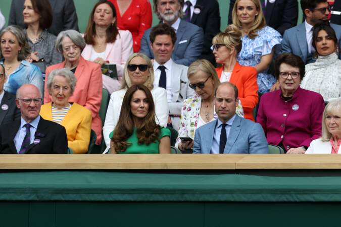 Cette sortie à la finale féminine de Wimbledon est la première de Kate Middleton après son isolement pour avoir été en contact avec une personne positive au Covid-19.