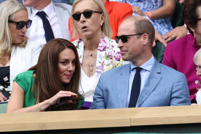 Kate Middleton et le prince William sont venus ce samedi 10 juillet assister à la finale à Wimbledon entre Barty et Pliskova.