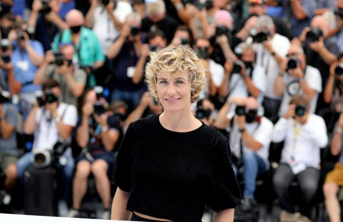 Cécile de France sur le tapis rouge du Festival de Cannes ce 11 juillet 