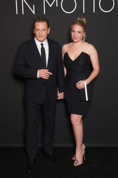 Benoît Magimel et sa femme Margot Pelletier le 11 juillet 2021 à Cannes