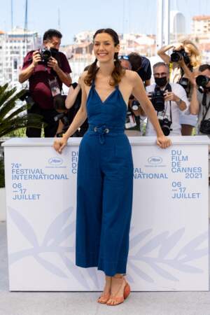 Doria Tillier a pris la pose au photocall des Talents Adami lors du 74ème festival international du film de Cannes, le 13 juillet 2021