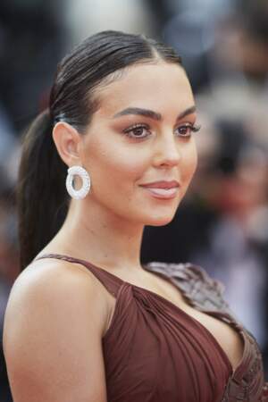 Georgina Rodriguez, très sexy, a enflammé le Festival de Cannes.