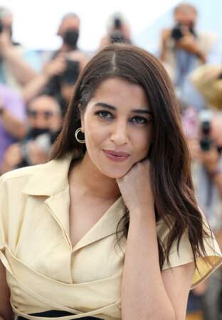 Leïla Bekhti est venue représenter le film Les Intranquilles au Festival de Cannes,  le 17 juillet