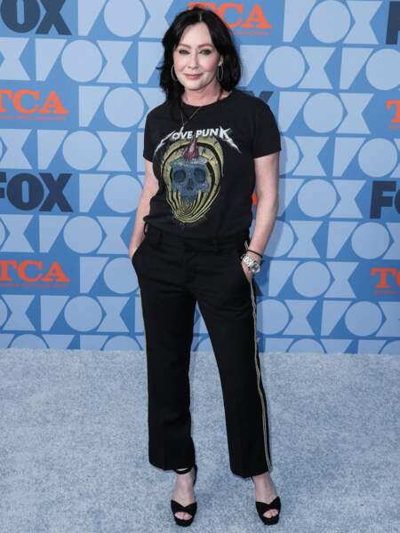 Shannen Doherty à la soirée FOX Summer TCA 2019 All-Star aux Fox Studios à Los Angeles, le 7 août 2019