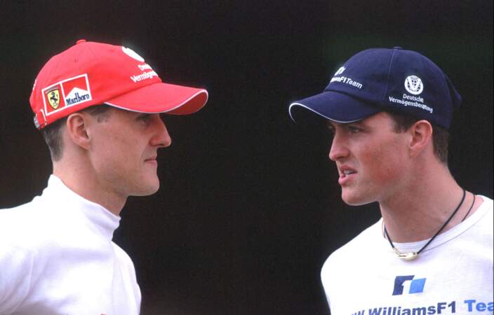 Michael et Ralf Schumacher en 2000