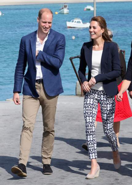 Le prince William et son épouse Kate Middleton avaient eu un vrai coup de coeur pour les îles Scilly, lors de la visite officielle le 2 septembre 2016
