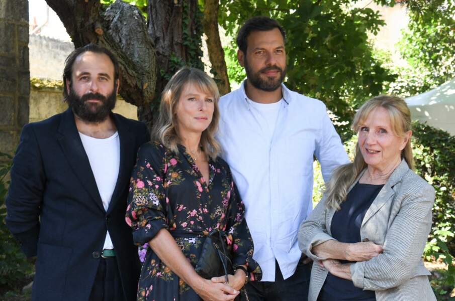 Karin Viard et Laurent Lafitte ont défendu le film "L'origine du monde" au Festival du Film Francophone d'Angoulême, le jeudi 26 août 2021