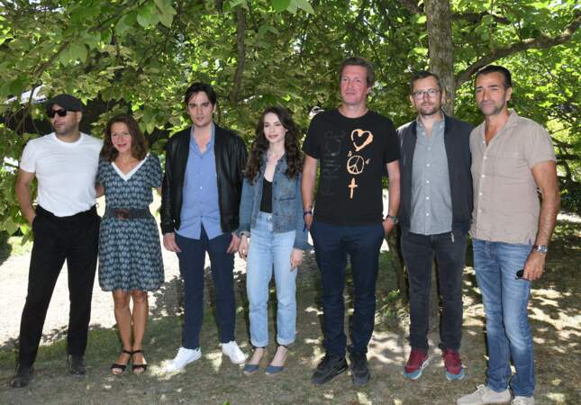 L'équipe du film "Jours sauvages" réunie lors du Festival d'Angoulême