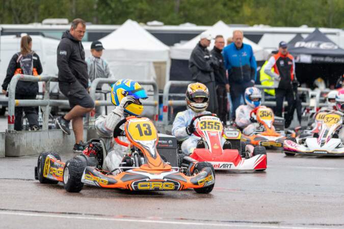 Le prince Carl Philip de Suède a ensuite choisi le Rotax E20, un karting électrique 