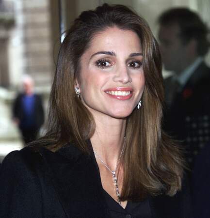 Rania de Jordanie en 2001 à Londres