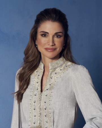 Portrait officiel de la Reine Rania de Jordanie pour son 51ème anniversaire le 31 août 2021.