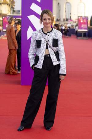Vicky Krieps à la remise du Prix Nouvel Hollywood et projection du film Flag Day lors de la 47ème édition du Festival du Cinéma Américain de Deauville.