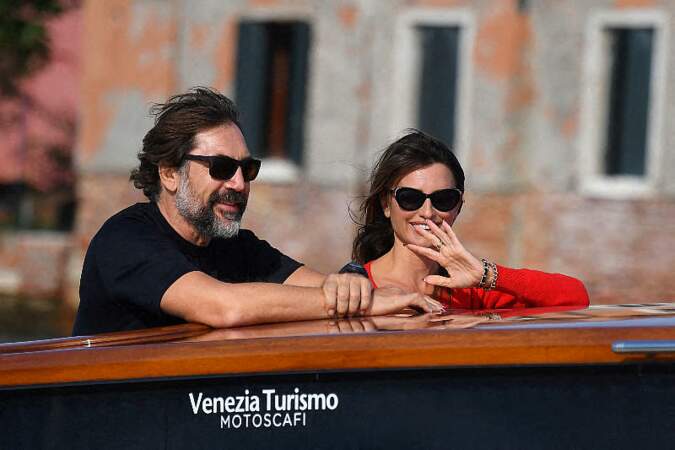 Le couple a profité de sa venue à Venise, en Italie, au festival du cinéma de La Mostra pour faire un peu de tourisme.