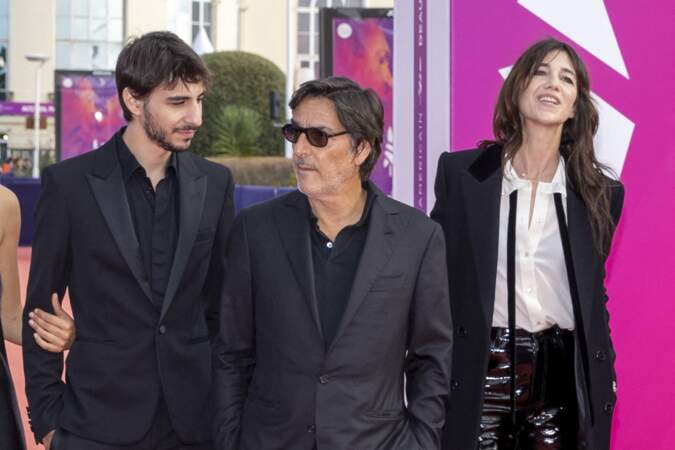 Apparition en famille pour Ben Attal, Yvan Attal et Charlotte Gainsbourg au Festival du Cinéma Américain de Deauville