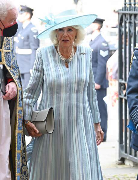 Ce dimanche19 septembre, la duchesse de Cornouailles s'est rendue à la cérémonie de commémoration du 81ème anniversaire de la Bataille d'Angleterre.