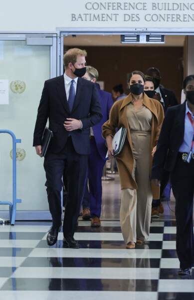 Le couple Sussex arrive ensemble au siège des Nations unies à New York.
