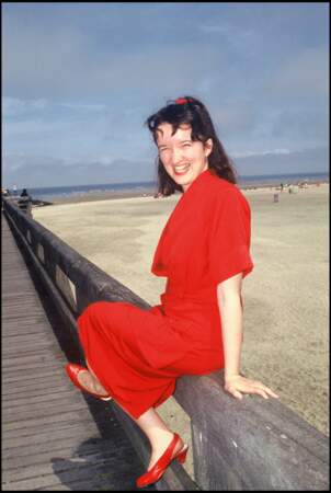 Anne Roumanoff, août 1991