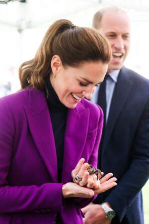 Kate Middleton avec Charlotte, la mygale...