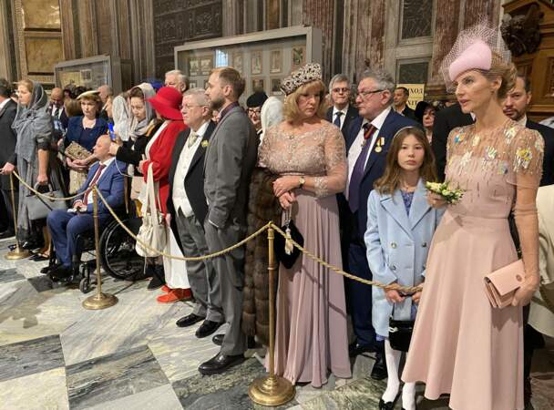Lors du mariage du grand-duc de Russie, toute la famille royale s'était mise sur son trente-et-un pour assister à cet événement en la cathédrale Saint-Isaac, le 1er octobre 2021.