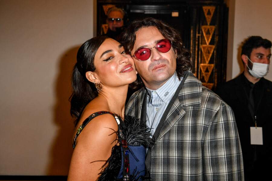L'actrice Camélia Jordana et Nicolas Maury, qui a réalisé le film "Garçon chiffon", sorti au cinéma en 2020.