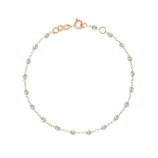 Bracelet  ice Classique Gigi, or rose 18 carats et perles de résine, Gigi Clozeau, 185 €