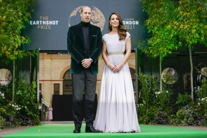 Le prince William et son épouse, Kate Middleton, étaientprésents à cette cérémonie qui se déroulait à Londres. 