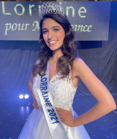 Marine Sauvage est la nouvelle Miss Lorraine 2021. 