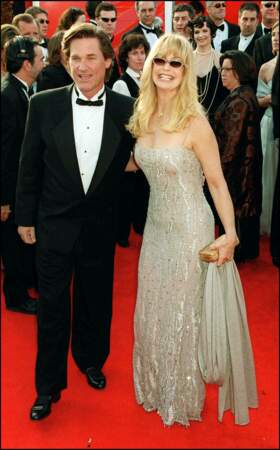 Kurt Russell et Goldie Hawn lors de la cérémonie des Oscars, à Los Angeles, en 2001.