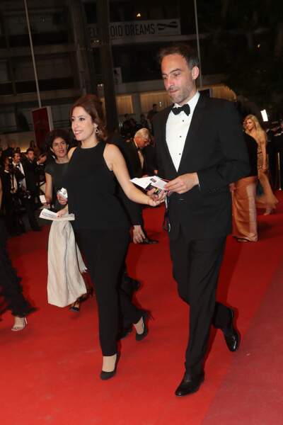 Léa Salamé et Raphaël Glucksmann lors du 70ème Festival International du Film de Cannes le 21 mai 2017.