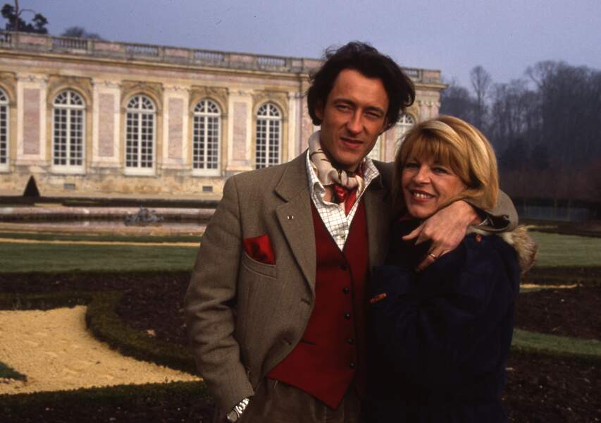 La chanteuse Nicoletta et son compagnon d'alors, son producteur Jean-Christophe Molinier, en 1990