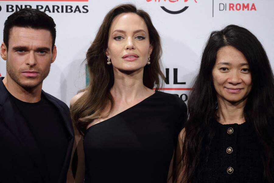 Richard Madden, Angelina Jolie et Chloé Zhao