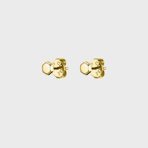 Boutons d'oreilles Essentielle Hexagon Stud Earring, Gold Colour, Cluse, 19,95€