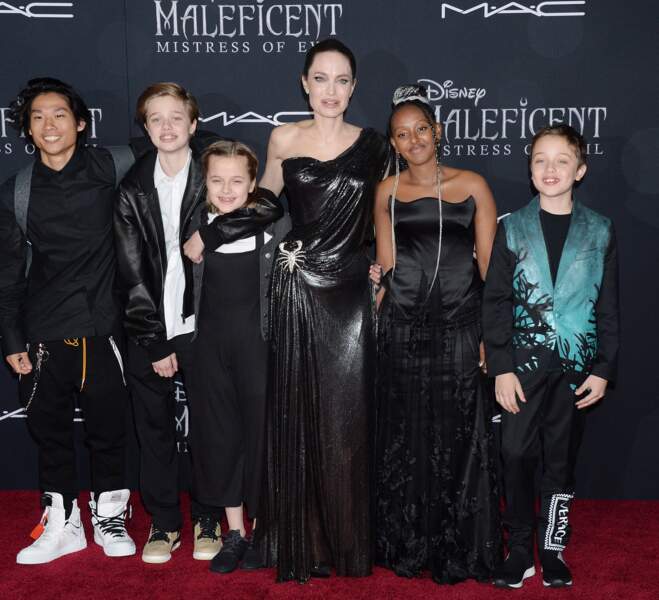 Angelina Jolie comblée de bonheur par ses enfants