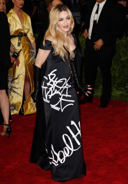 Madonna lors d'une soirée au Metropolitan Museum, à New York, le 4 mai 2015.