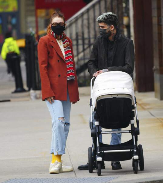 Gigi Hadid et Zayn Malik, de jeunes parents stylés