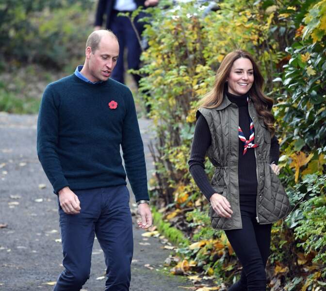 Lundi 1er novembre 2021, Kate Middleton et le prince William étaient en déplacement à Glasgow, en Écosse pour la COP 26.